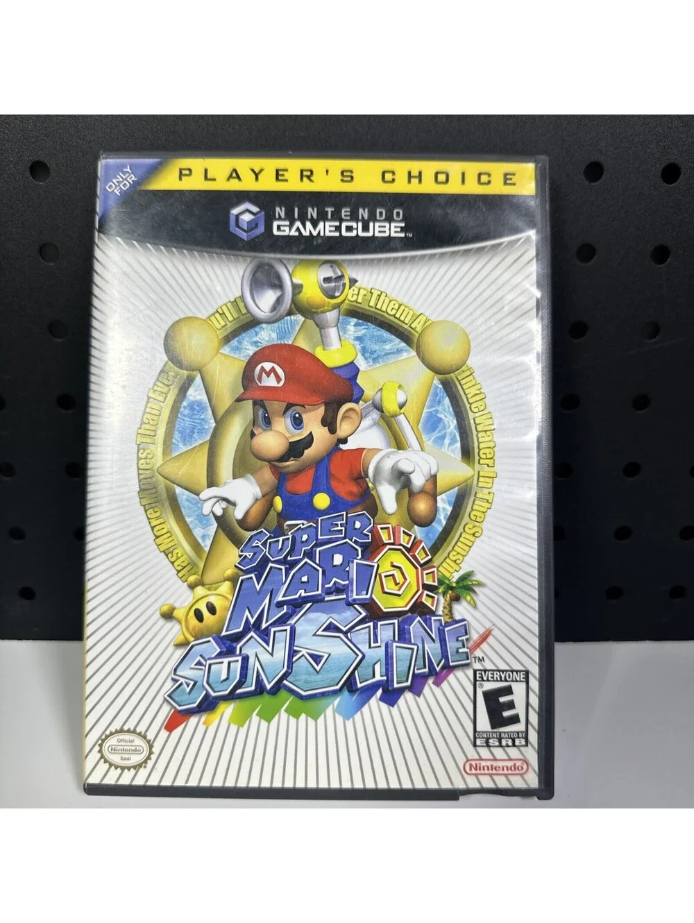Nintendo Super Mario Sunshine Player's Choice GameCube With Manual